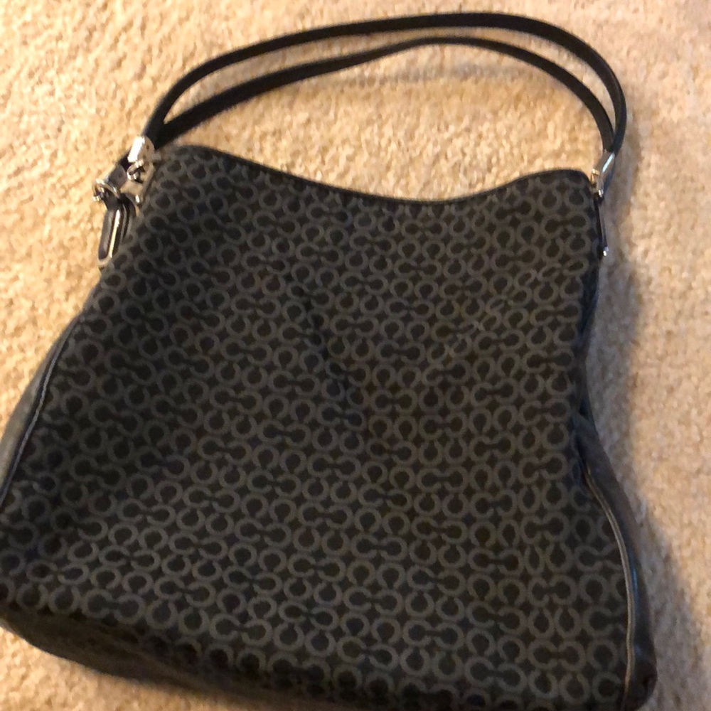 Coach signature midsize hobo